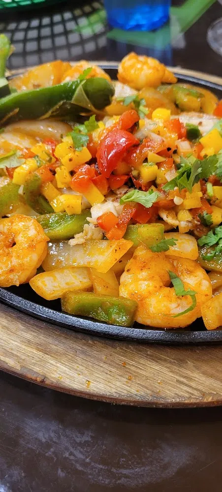 Fajitas de Camarones Shrimp Fajitas